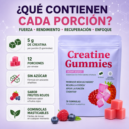 AS™ - GOMINOLAS de CREATINA