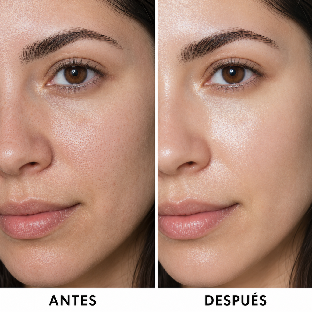 PreBase de Maquillaje - Poros Invisibles en 60 Segundos