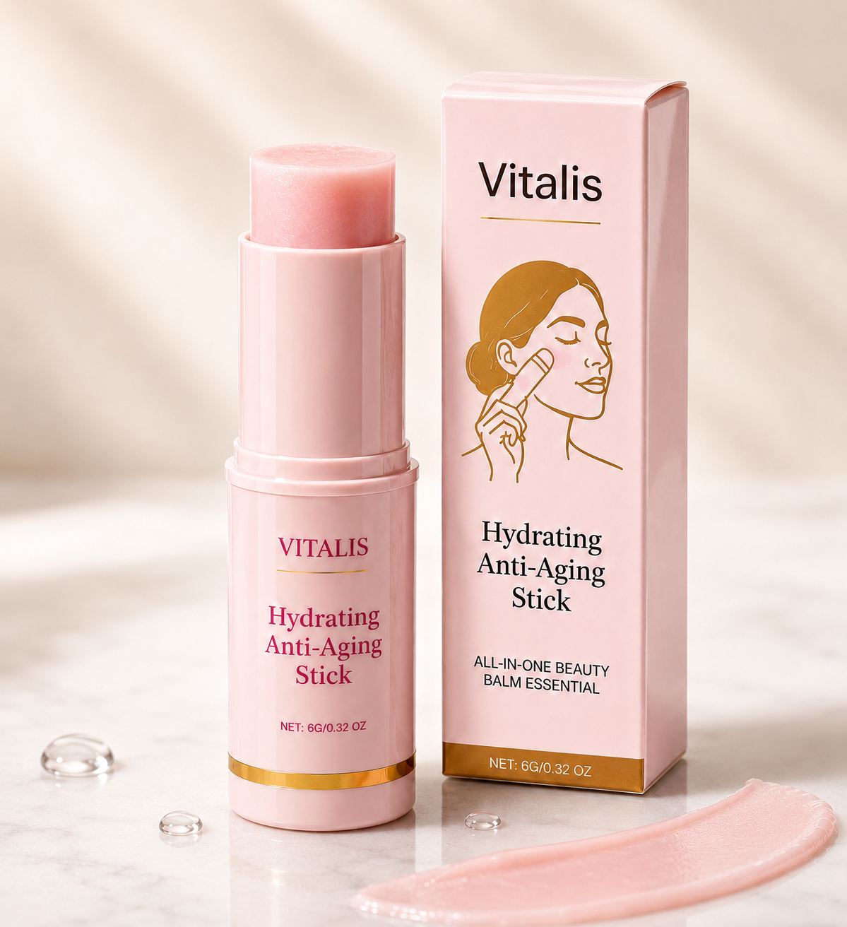 Bálsamo de Colágeno Vitalis – Stick Antiedad 60 Segundos
